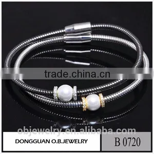 Charm Bracelet /magnetic Bracelet /925 Silver Bracelet thumbnail-1