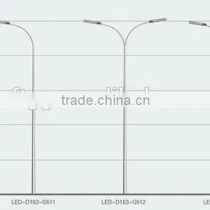 2015 Best Sale IP65 Newly Designed Solar Powered Street Lights Die-casting Aluminum Alloy LED-D153 Solar Lights thumbnail-6