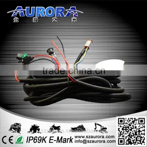 AURORA High Power With Low Voltage 10inch Single Row Offroad With Electrical Wiring thumbnail-1