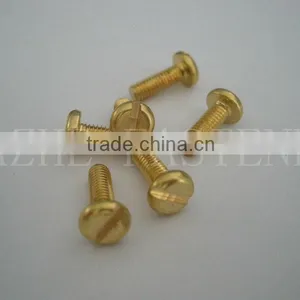 DIN 84 Machine Brass Screw m4 thumbnail-1