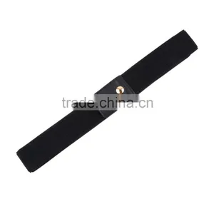 Elastic Mirror Metal Waist Belt Metallic Bling Metal Gold Plate Wide Obi Band thumbnail-2