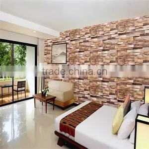 Brick Design 3D Brick Wall Paper PVC Wallpapers thumbnail-1