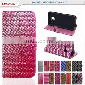 Beauty Diamond Studded Cell Phone Flip Bling Case for Xiaomi Mi5 Case 1 2 3 4 5 6 thumbnail-1