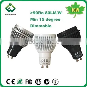 50*58mm 10w 220V 90Ra 15 Degree Led Spotlight Gu10 thumbnail-1