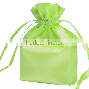 High Quality Satin Hair Extensions Bags With Sliding Ribbon thumbnail-6