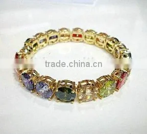 Fashion Bracelet/18K Plating Platinum/zircon Jewelry thumbnail-1