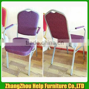 Cheap Banquet Chair With Arms, Hotel Chair, Stack Chair thumbnail-1
