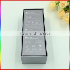 Automobile Oil Hard Grey Paper Gift Box Packaging With PVC Window thumbnail-3