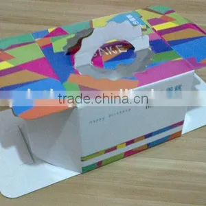 Custom Design Food Grade Decorative Take Away Paper Cake Box thumbnail-5