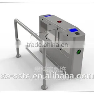 Speed Gate / Fast Lane / Swing Turnstile Barrier for Access Control thumbnail-1