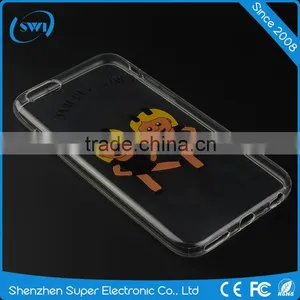 2016 Newest Cartoon Back Cover Clear Soft TPU Phone Case for IPhone 6 6S Ultra Slim 1.2mm thumbnail-5