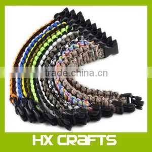 Promotion Outdoors Self Rescue Paracord Bracelet Survival Bracelets thumbnail-4