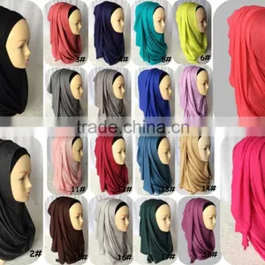 2016 Islamic Women Hijab Long Cotton Jersey Hijab thumbnail-2