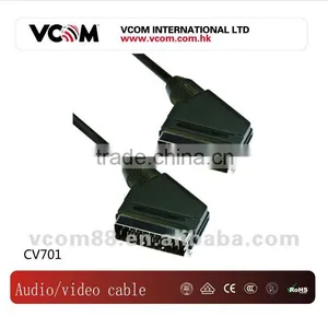 High Transmission Rate Audio Video Cable Scart Cable thumbnail-1