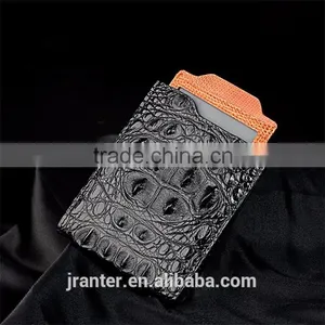 Customize Crocodile Skin Men Wallet With Card Slot Driving Licence Holder Genuine Leather Wallet Manufacturer thumbnail-5