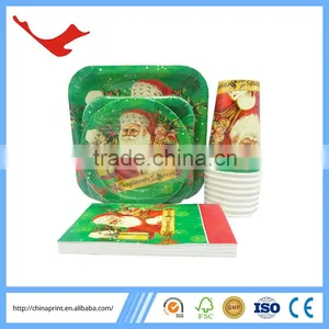 006 FSC Material Printed Disposable Tableware for Theme Party thumbnail-4