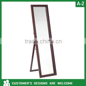 Wooden Bedroom Cheval Dressing Mirror thumbnail-1