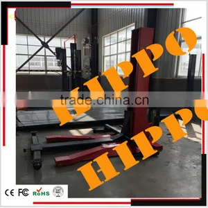 2500kgs 1950mm Manual Single Post Car Lift thumbnail-4