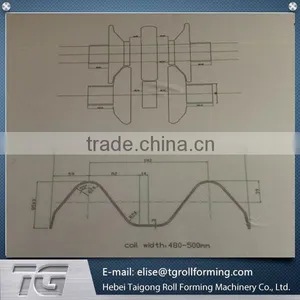 Steel Highway Guardrails Forming Machine/roll Forming and Highway Guard Rail Equipment thumbnail-5