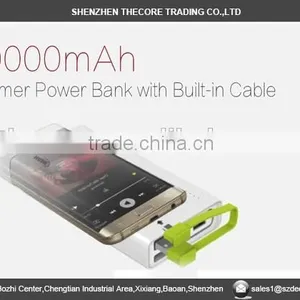PB-3 20000mah Power Bank With Built-in Cable thumbnail-2