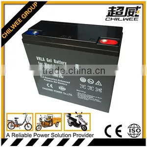 12v21Ah@2HR Long Life Lead Acid Electric Bike Battery thumbnail-1