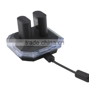 Wholesale Battery Charging Station With Two Batteries And USB Cable For XBOX One Wireless Controllers thumbnail-1
