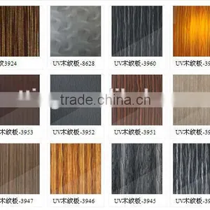 High Glossy UV MDF Board/ Sheet--Flower Design Series ( One Side White Melamine Color,Size : 1220*2440 mm 1220*2800mm thumbnail-5