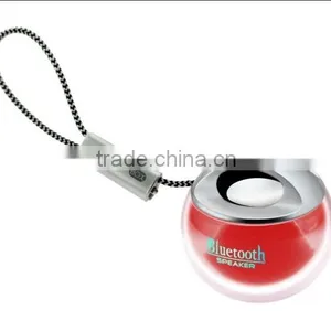 Mini Portable Splashproof Bluetooth Car Speakers With Microphone AUX Port Crytal thumbnail-2