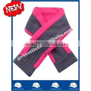 Wholesale China Manufacture Supplier Hot New Product Fashion Baby Women Splicing Double Fleece Scarf thumbnail-1