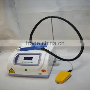 Varicose Veins Treatment Q Switch Nd Yag 1 HZ Laser Machine For Tattoo Removal Vascular Tumours Treatment thumbnail-1
