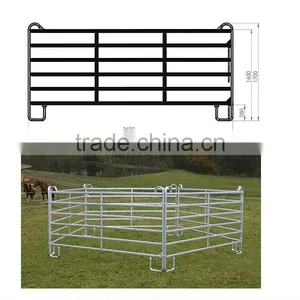 Hot Dipped Galvanized Livestock Metal Fencing Panel Cattle Fence Panle Horse Fencing Panel thumbnail-3