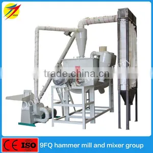 High Efficiency Cotton Seed Corn Hammer Mill Mixer Machine for Livestock Feed thumbnail-3