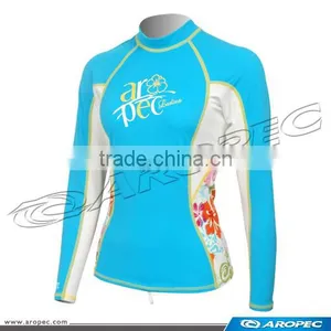 Wings Lady UV Cut Lycra Long Sleeve Rash Guard thumbnail-1