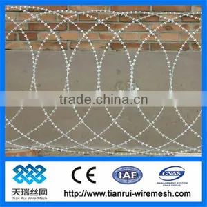 Galvanized Razor Barbed Wire/stainless Steel Razor Barbed Wire thumbnail-1