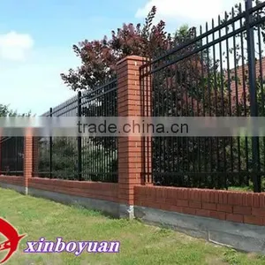 Wrought Iron Welded Picket Mesh Fence thumbnail-3