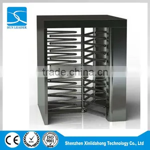 Hot Selling Stainless Steel Single Channel Access Control System Full Height Turnstile thumbnail-1