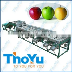 Thoyu Brand Salable Automatic Apple Drying&Cleaning&Grading Machine(SMS:0086-15903675071) thumbnail-1