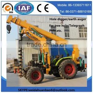Supply Great Quality Lowest Post Hole Digger Tractor Post Hole Digger thumbnail-1