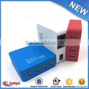 Home Electronics Universal Usb Travel Charger, Multiple 4 Port Charger for Smartphone thumbnail-2
