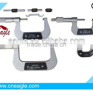 0-100 mm Outside Micrometer Sets 4pcs/set thumbnail-1