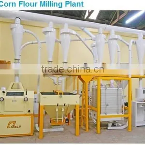 Maize Peeling and Grinding Machine Maize Flour Factory Industrial Flour Mills Corn Grinding and Flour Milling Machine for Sale thumbnail-3