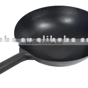 14 Inch Steel Mandarin Style Wok thumbnail-1