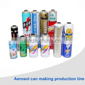 Automatic Pesticide Air Freshener Spray Aerosol Can Making Machine thumbnail-1
