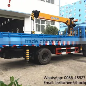 8 Tons Telescopic Boom Truck Mounted Crane thumbnail-3