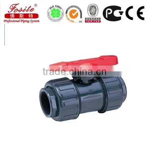 Standard Female Thread Double Union Upvc Ball Valve thumbnail-4
