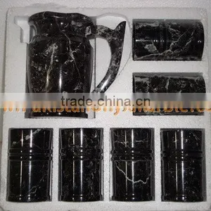 UNIQUE MARBLE WATER SETS AND GLASSES thumbnail-3