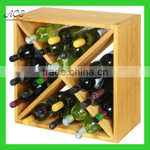 Wooden Wine Bottle Crates Wooden Wine Box Wooden Wine Bottle Holder thumbnail-3