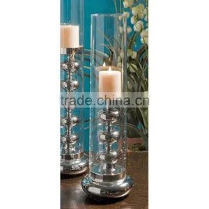 Glass Hurrican Centerpiece/ Wedding Centerpiece/ Table Centerpiece thumbnail-1