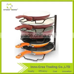 Good Quality Sell Well Multi-Tier Kitchen Organizer Pan Rack thumbnail-1