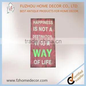 High Quanlilty Sweet Wooden LED Light Sign Board With Pink Color and White Letter thumbnail-6